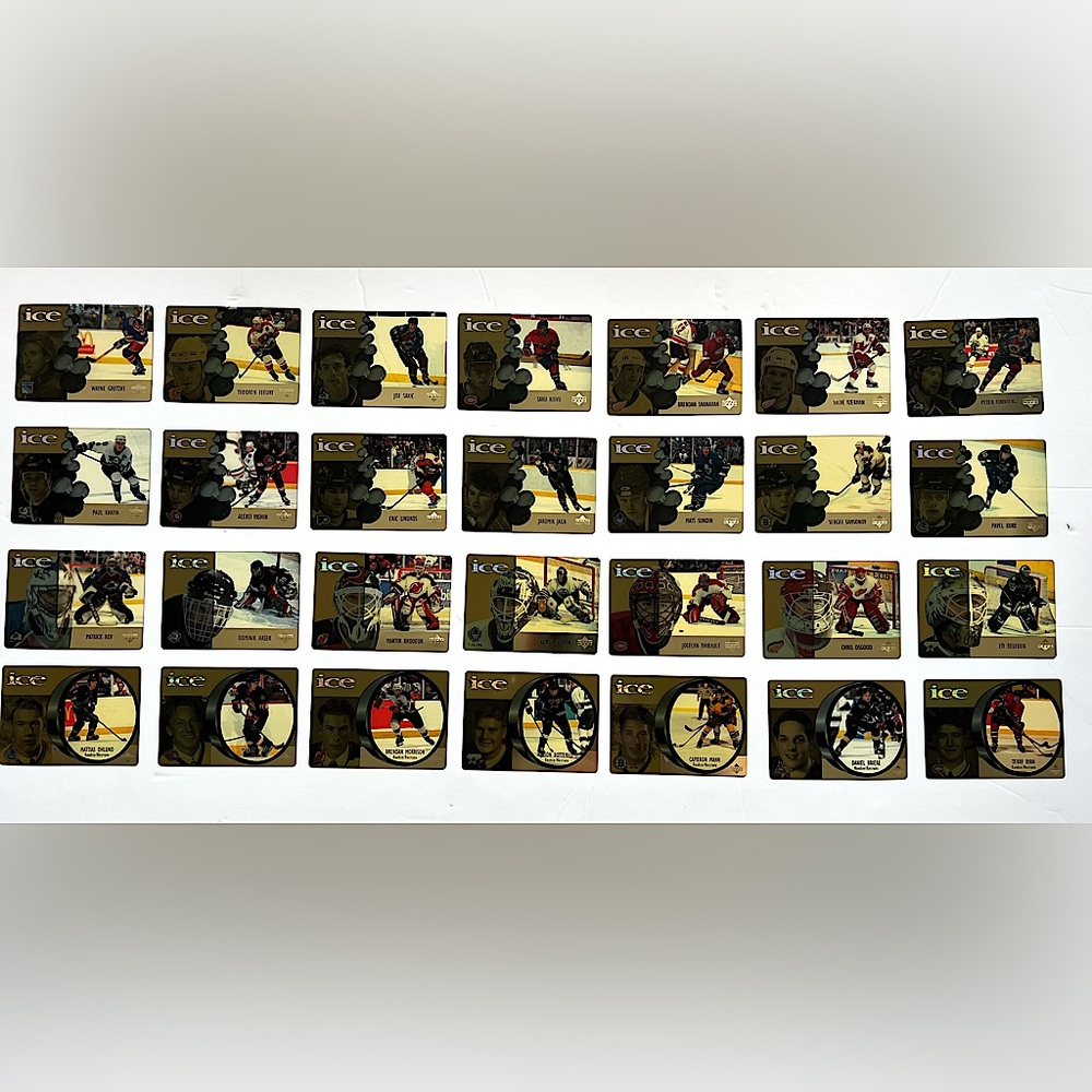 1998-1999 Upper Deck McDonald’s Ice Complete set 1-28